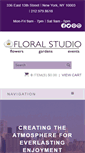 Mobile Screenshot of floralstudio-ny.com